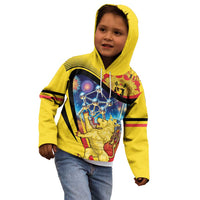 Belgium National Day Kid Hoodie Atomium Leo Belgicus
