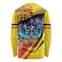 Belgium National Day Long Sleeve Shirt Atomium Leo Belgicus