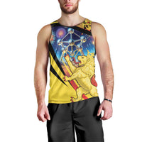 Belgium National Day Men Tank Top Atomium Leo Belgicus