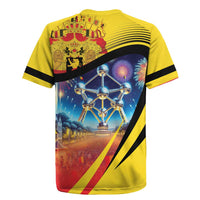 Belgium National Day Rugby Jersey Atomium Leo Belgicus