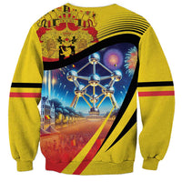 Belgium National Day Sweatshirt Atomium Leo Belgicus