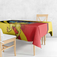 Belgium National Day Tablecloth Atomium Leo Belgicus