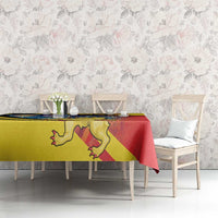 Belgium National Day Tablecloth Atomium Leo Belgicus