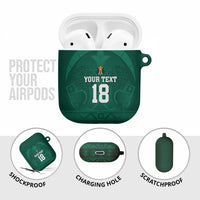Iraq Football Custom AirPods Case Mesopotamian Lion Pattern
