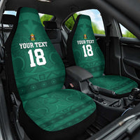 Iraq Football Custom Car Seat Cover Mesopotamian Lion Pattern