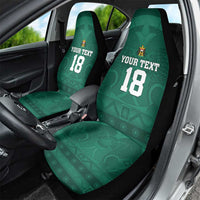 Iraq Football Custom Car Seat Cover Mesopotamian Lion Pattern