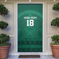 Iraq Football Custom Door Cover Mesopotamian Lion Pattern