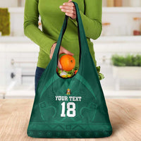 Iraq Football Custom Grocery Bag Mesopotamian Lion Pattern