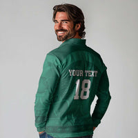 Iraq Football Custom Long Sleeve Polo Shirt Mesopotamian Lion Pattern