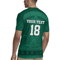 Iraq Football Custom Rugby Jersey Mesopotamian Lion Pattern