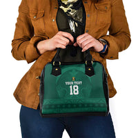 Iraq Football Custom Shoulder Handbag Mesopotamian Lion Pattern
