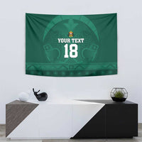 Iraq Football Custom Tapestry Mesopotamian Lion Pattern