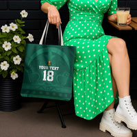 Iraq Football Custom Tote Bag Mesopotamian Lion Pattern