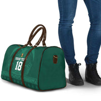 Iraq Football Custom Travel Bag Mesopotamian Lion Pattern