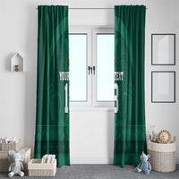 Iraq Football Custom Window Curtain Mesopotamian Lion Pattern