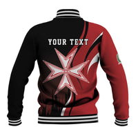 Personalized Malta Independence Day Baseball Jacket Maltese Cross With Independence Monument