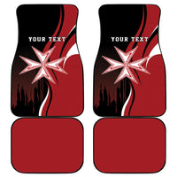 Personalized Malta Independence Day Car Mats Maltese Cross With Independence Monument