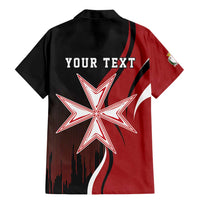 Personalized Malta Independence Day Family Matching Mermaid Dress and Hawaiian Shirt Maltese Cross With Independence Monument