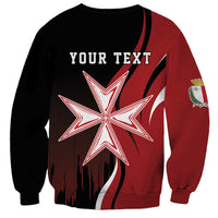 Personalized Malta Independence Day Sweatshirt Maltese Cross With Independence Monument