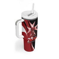 Personalized Malta Independence Day Tumbler With Handle Maltese Cross With Independence Monument