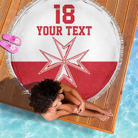 Custom Malta Football Beach Blanket Tim nazzjonali tal-futbol ta Malta