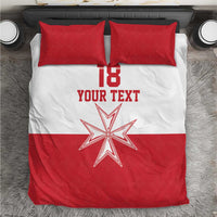 Custom Malta Football Bedding Set Tim nazzjonali tal-futbol ta Malta