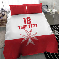 Custom Malta Football Bedding Set Tim nazzjonali tal-futbol ta Malta