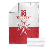 Custom Malta Football Blanket Tim nazzjonali tal-futbol ta Malta