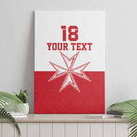 Custom Malta Football Canvas Wall Art Tim nazzjonali tal-futbol ta Malta