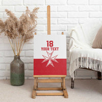 Custom Malta Football Canvas Wall Art Tim nazzjonali tal-futbol ta Malta