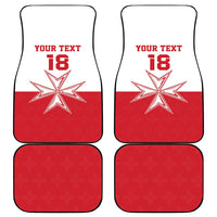 Custom Malta Football Car Mats Tim nazzjonali tal-futbol ta Malta