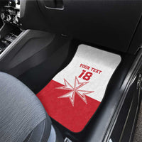 Custom Malta Football Car Mats Tim nazzjonali tal-futbol ta Malta