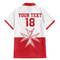 Custom Malta Football Family Matching Mermaid Dress and Hawaiian Shirt Tim nazzjonali tal-futbol ta Malta