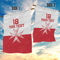 Custom Malta Football Garden Flag Tim nazzjonali tal-futbol ta Malta