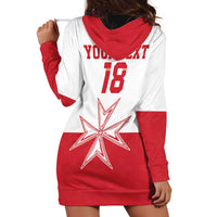 Custom Malta Football Hoodie Dress Tim nazzjonali tal-futbol ta Malta