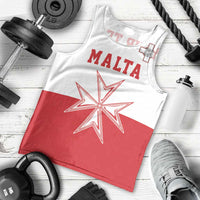 Custom Malta Football Men Tank Top Tim nazzjonali tal-futbol ta Malta