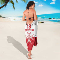 Custom Malta Football Sarong Tim nazzjonali tal-futbol ta Malta