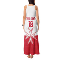 Custom Malta Football Tank Maxi Dress Tim nazzjonali tal-futbol ta Malta