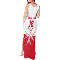 Custom Malta Football Tank Maxi Dress Tim nazzjonali tal-futbol ta Malta