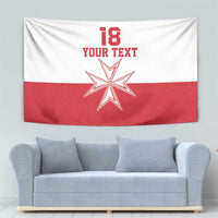 Custom Malta Football Tapestry Tim nazzjonali tal-futbol ta Malta