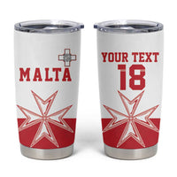 Custom Malta Football Tumbler Cup Tim nazzjonali tal-futbol ta Malta