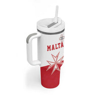 Custom Malta Football Tumbler With Handle Tim nazzjonali tal-futbol ta Malta