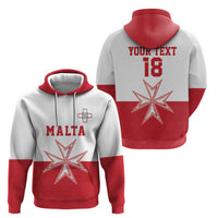 Custom Malta Football Zip Hoodie Tim nazzjonali tal-futbol ta Malta