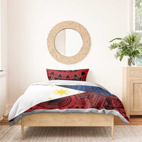 Philippines National Flag Day Bedding Set Filipino Tribal Pattern