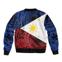 Philippines National Flag Day Bomber Jacket Filipino Tribal Pattern