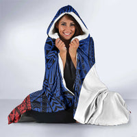 Philippines National Flag Day Hooded Blanket Filipino Tribal Pattern