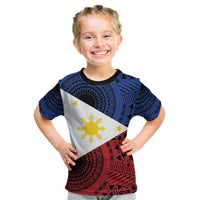 Philippines National Flag Day Kid T Shirt Filipino Tribal Pattern