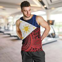 Philippines National Flag Day Men Tank Top Filipino Tribal Pattern