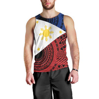 Philippines National Flag Day Men Tank Top Filipino Tribal Pattern
