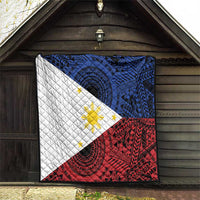 Philippines National Flag Day Quilt Filipino Tribal Pattern